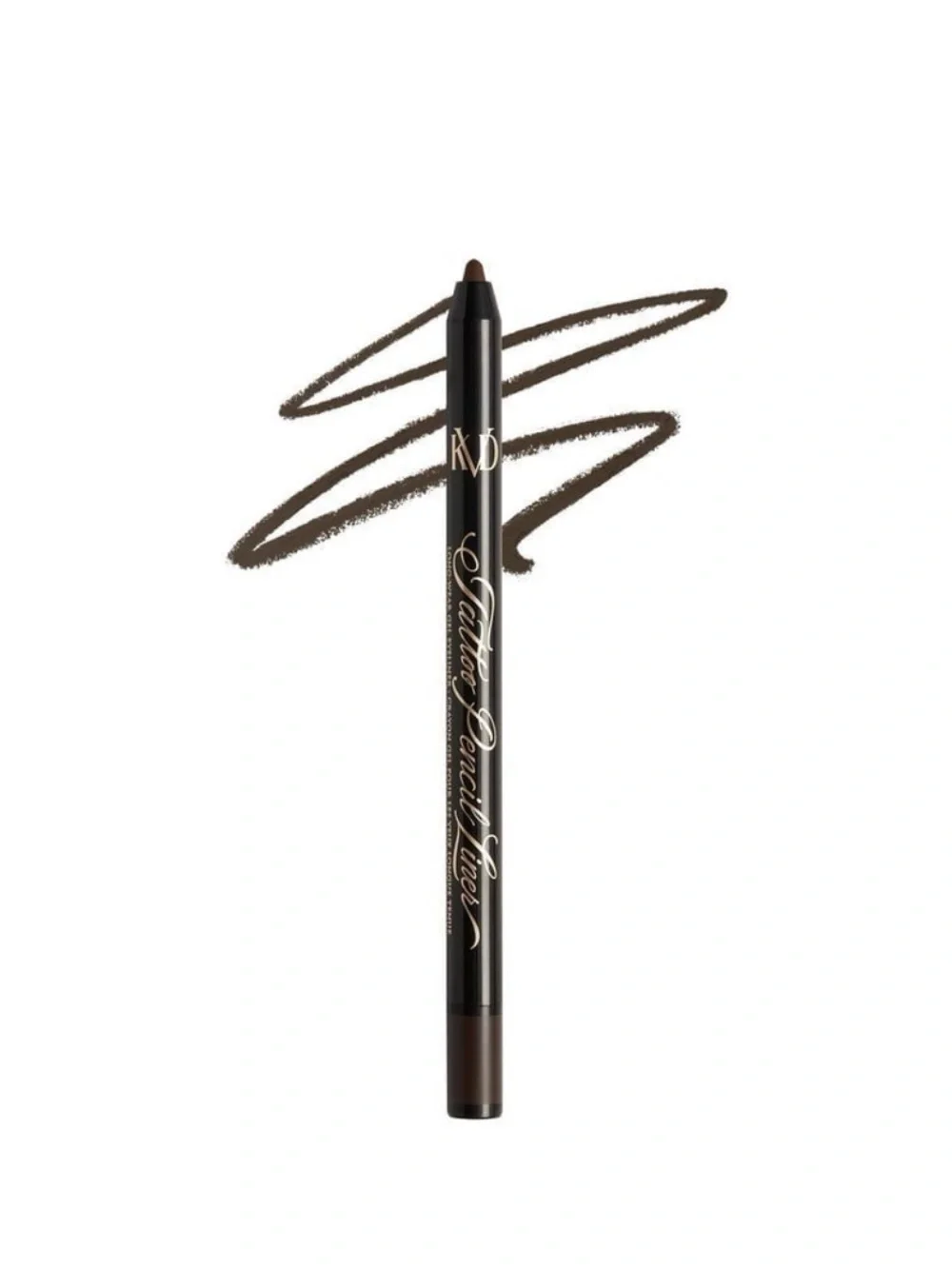 Kvd Pyrolusite Brown Tattoo Pencil Waterproof Long-Wear Gel Eyeliner